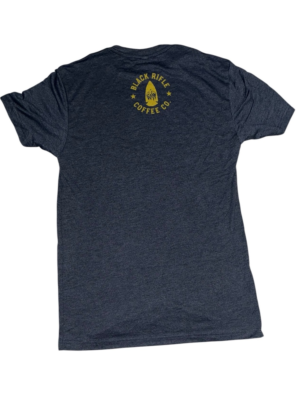 Black Rifle Coffee Company Men's Navy Heather Logo Tee - Picture 2 of 3